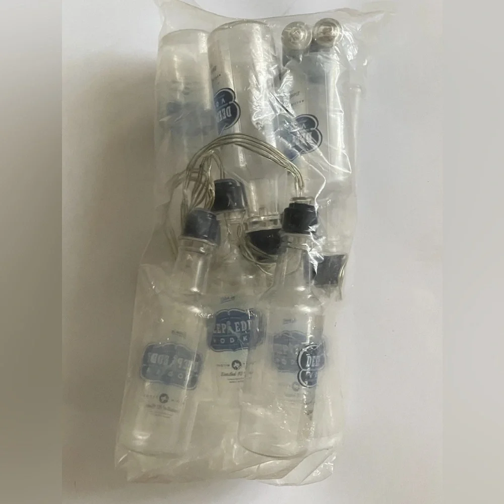 Deep Eddy vodka string lights